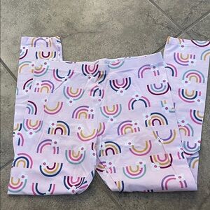 Wonder Nation Pastel Rainbow Kids Leggings
